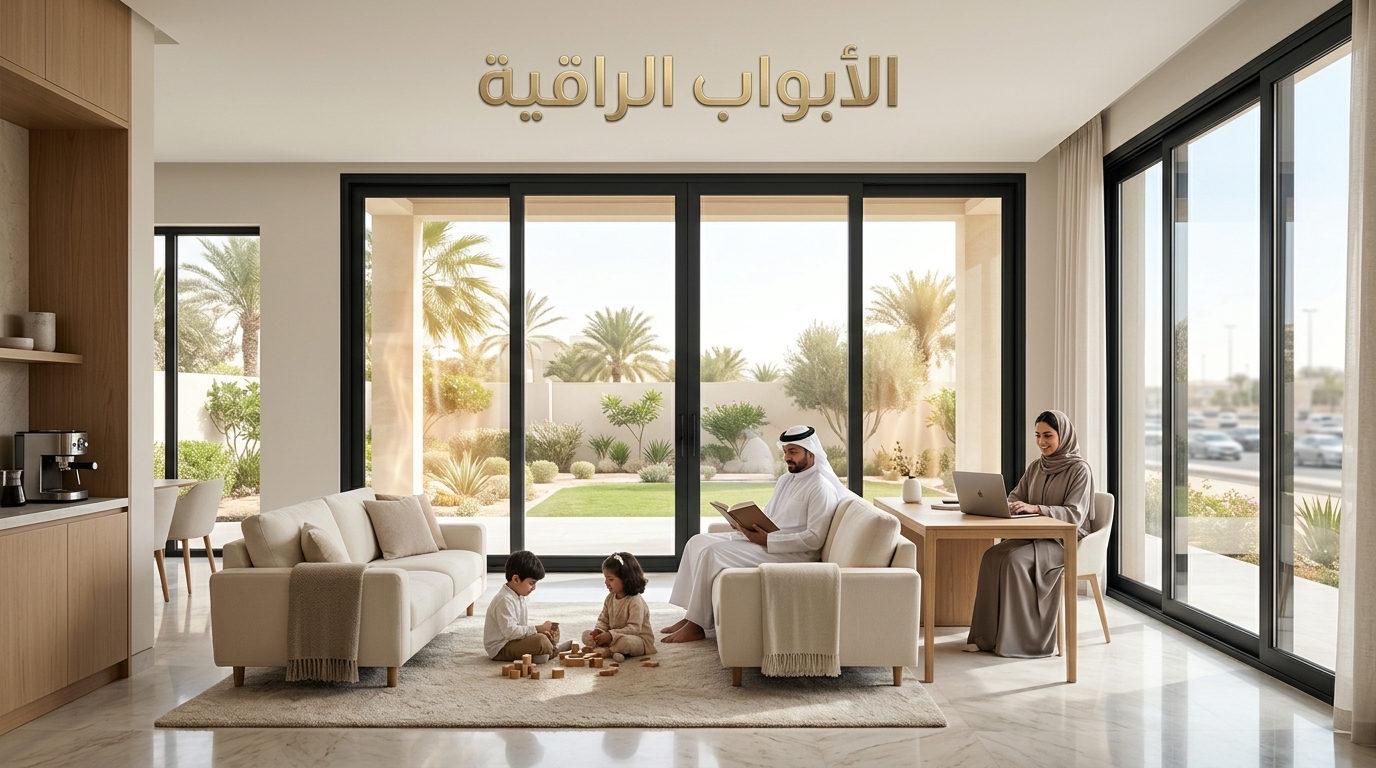 Aluminum windows Saudi luxury villa 202607221608