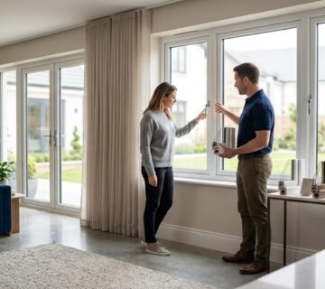 Homeowner examining UPVC window 20260920114829 360x320